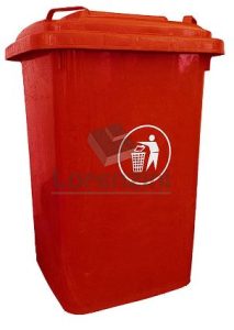 Contenedor de Basura 50 Lt - Rojo