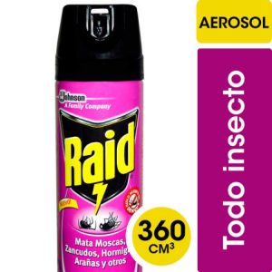 Insecticida Aerosol Insectos 400cc Raid