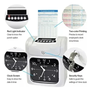 Reloj Control Asistencia Empleados Para Tarjetas