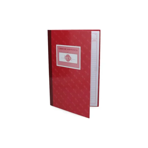 Libro Registro De Asistencia 50 Hojas Tapa Dura - REM