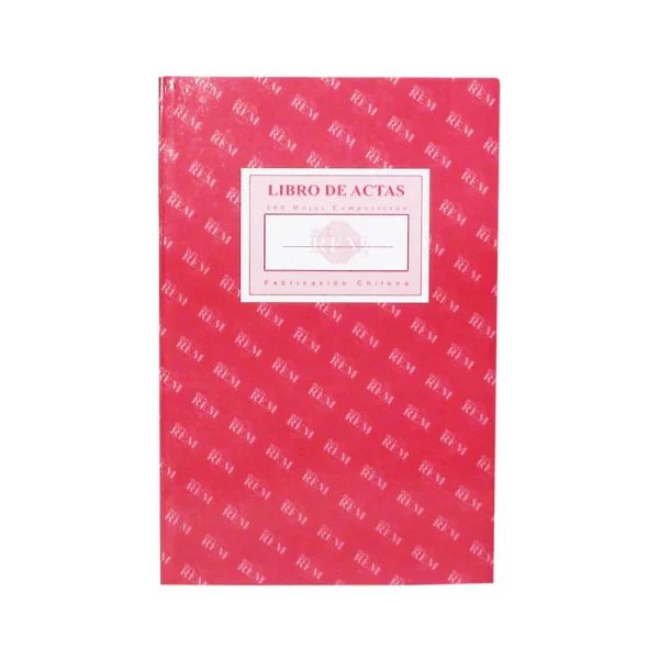 Libro Administrativo Acta Lineal Foliado 100 Hojas - REM R682002