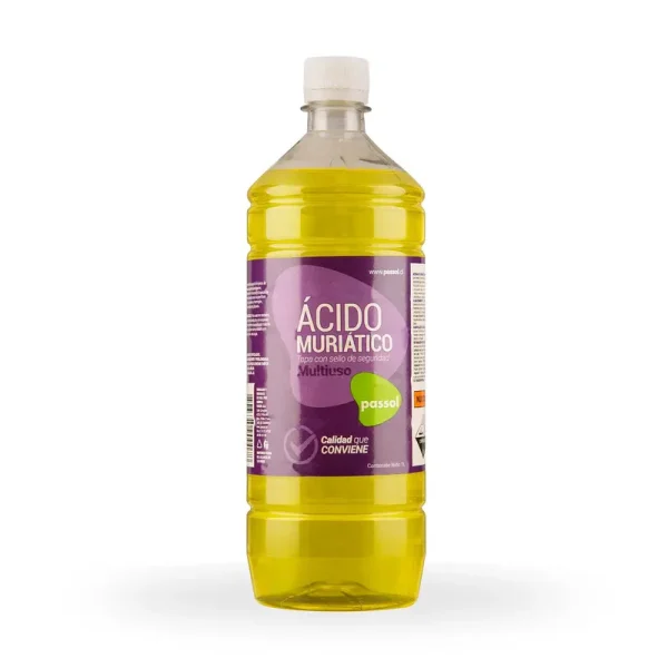 PASSOL, ACIDO MURIATICO BOTELLA 1 LT