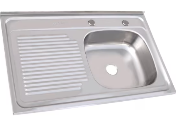 Splendid, Lavaplatos Sobreponer 80x50 Cm Izquierdo