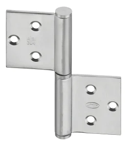 Bisagra Bandera Desmontable De Sobreponer Acero Inoxidable