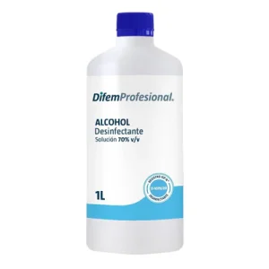 Alcohol 70° Desinfectante 1 Lt - DIFEM