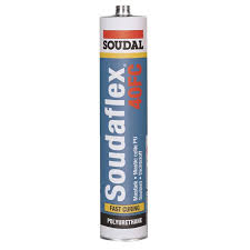 Soudal, Soudaflex Poliuretano en pasta gris, cartucho 300 ml