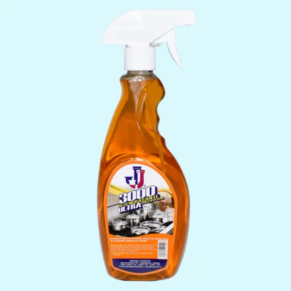 Desengrasante Industrial Ultraconcentrado JJ-3000 Botella 500 Ml