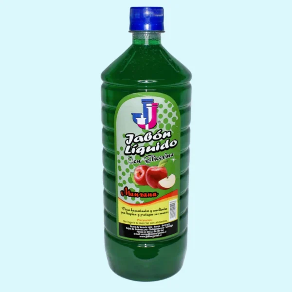 Jj, Jabon Liquido Manzana Botella 1 Lt