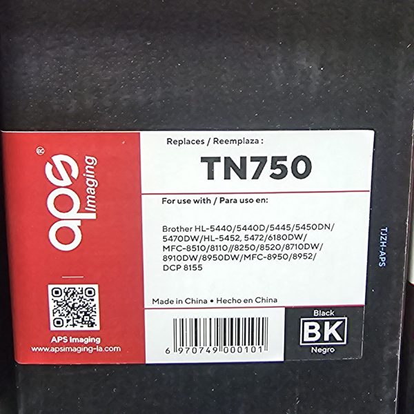 Toner Brother TN750 Compatible