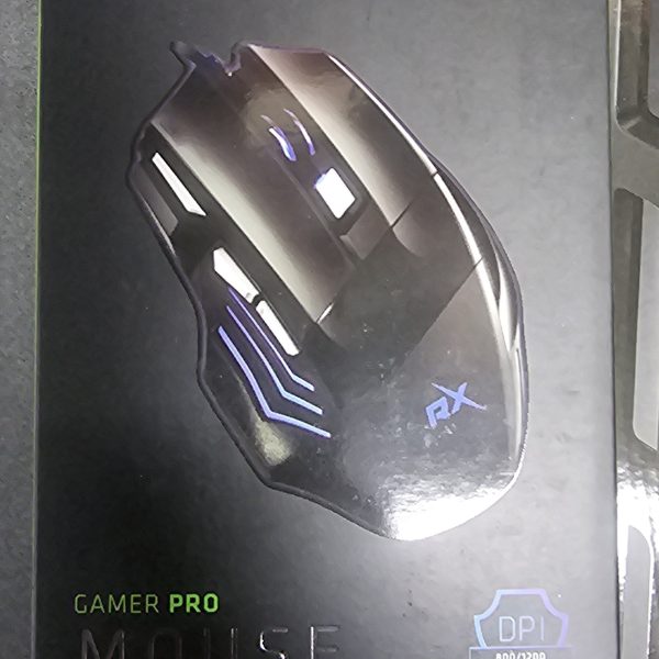 Mouse Gamer ReptileX RX0047 2400 Dpi Retroiluminado