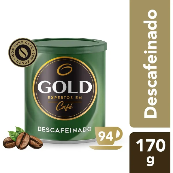 Cafe Gold Descafeinado Tarro De 170g